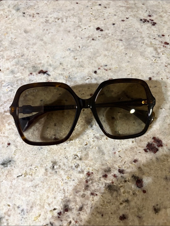 Gucci Accessories - Gucci Women’s Dark Tortoiseshell Square Sunglasses
